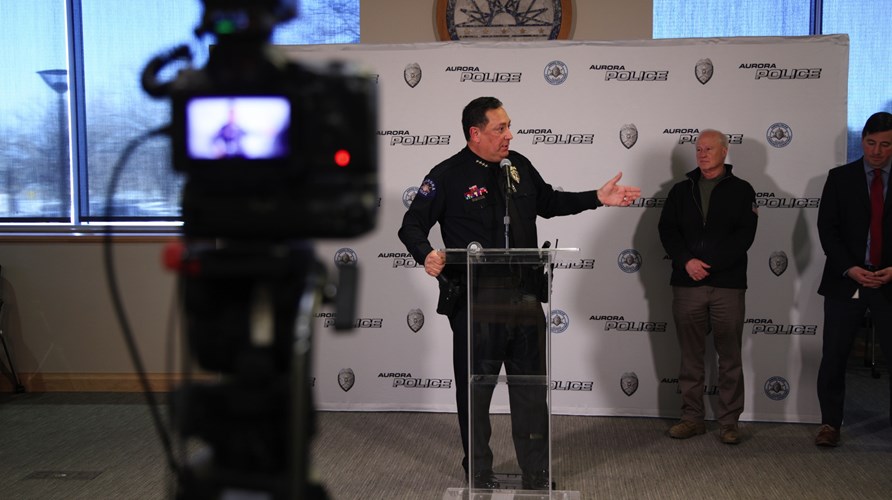 Interim Police Chief Leaving Aurora