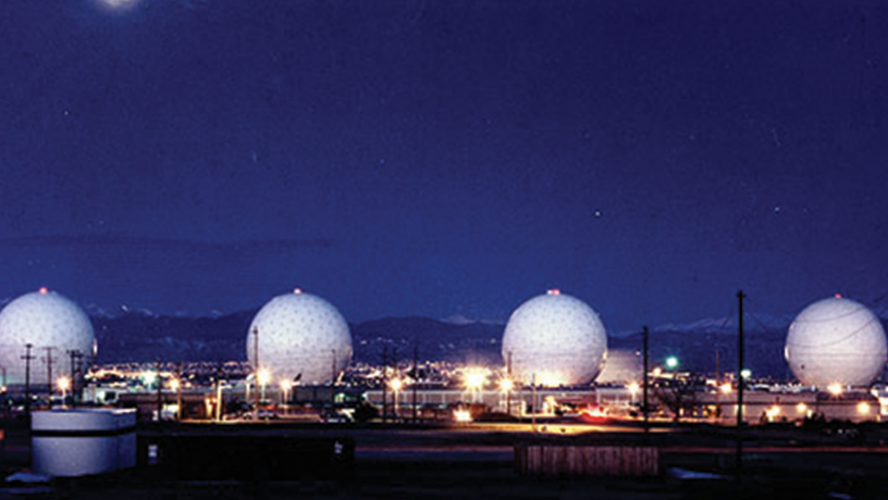Buckley Air Force Base - Then and Now