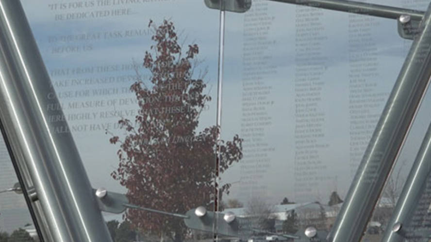 Colorado Freedom Memorial Panel Six