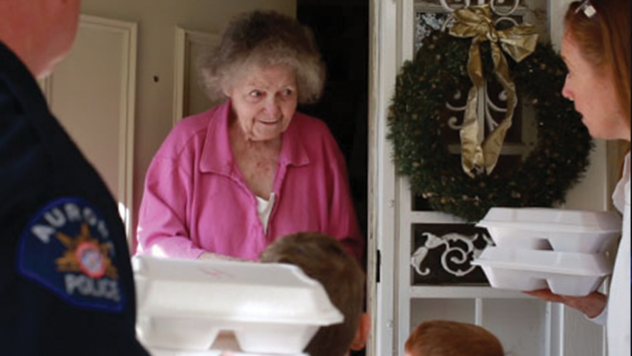 Aurora PD Delivers - More Than Just Meals