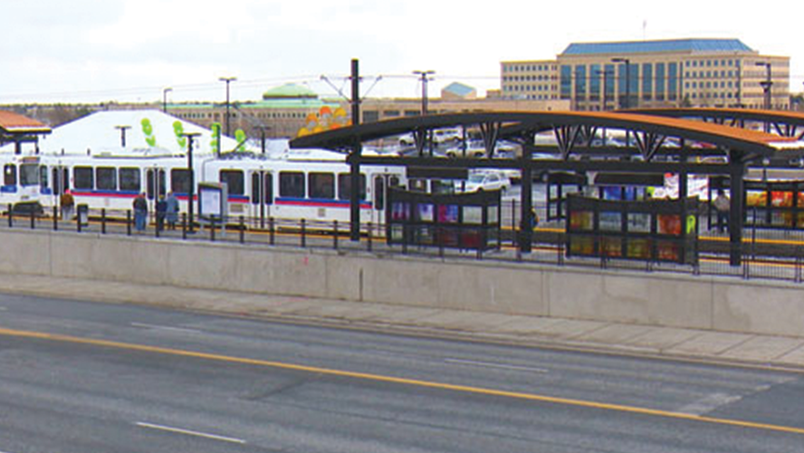 Aurora Metro Station R Line Party