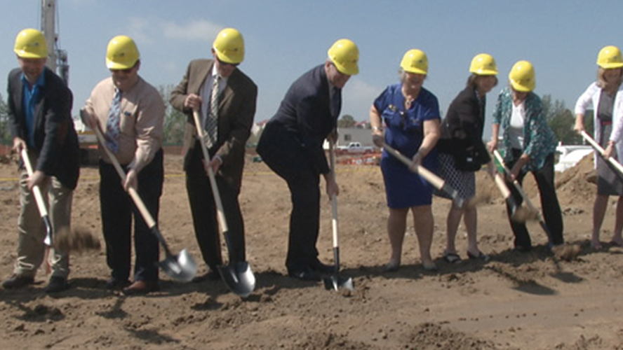 Iliff Garage Groundbreaking
