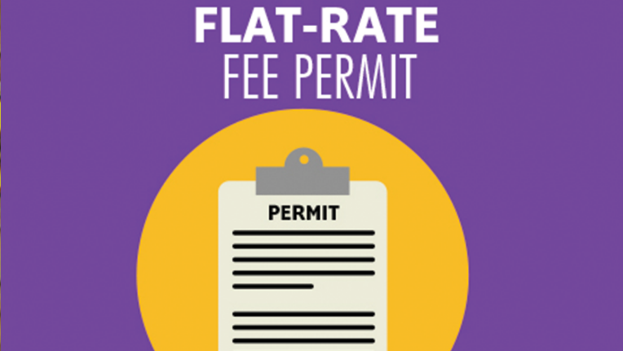 Flat-Rate Permit Fees