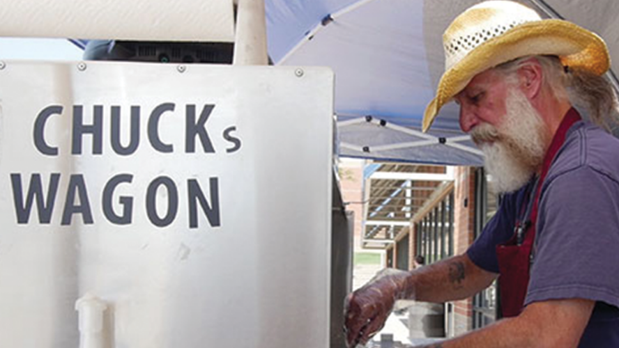 Chuck's Wagon - Veteran Opens a Hot Dog Stand