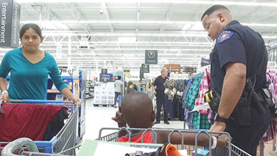 Back-to-School - Shop with a Cop 2017