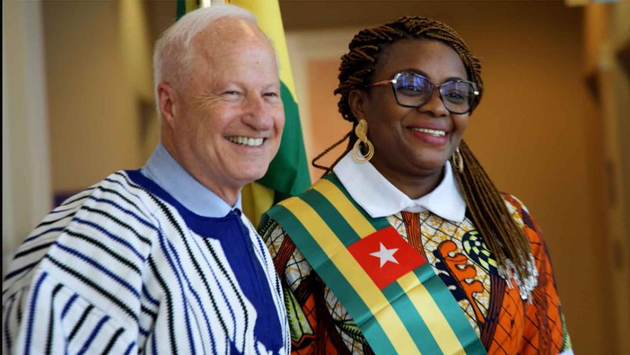 Mayor from Togo Visits Aurora