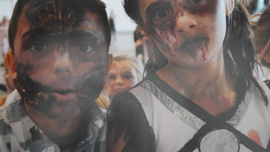 Zombie Flash Mob at Stanley Marketplace