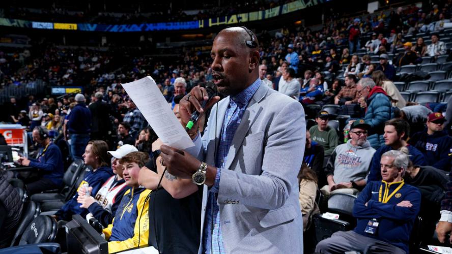 Courtside to Classroom: Nuggets PA Announcer Embraces Both Roles