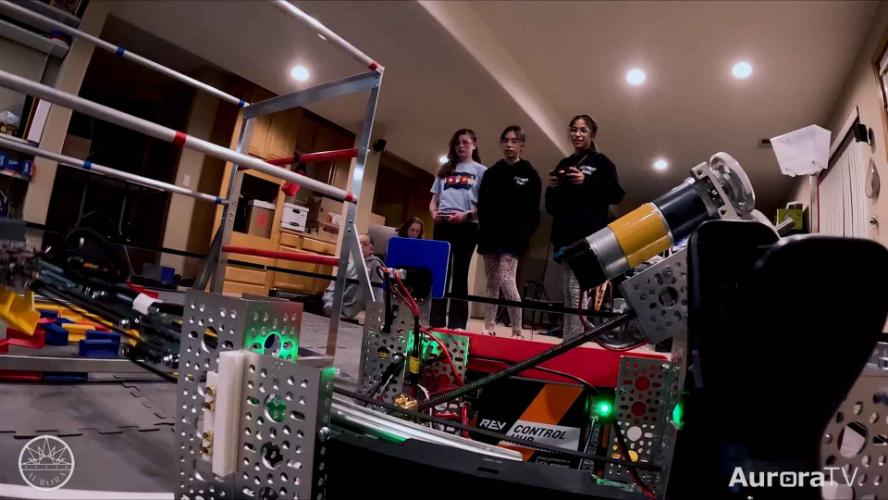 Aurora Team Takes on Robotics Competition