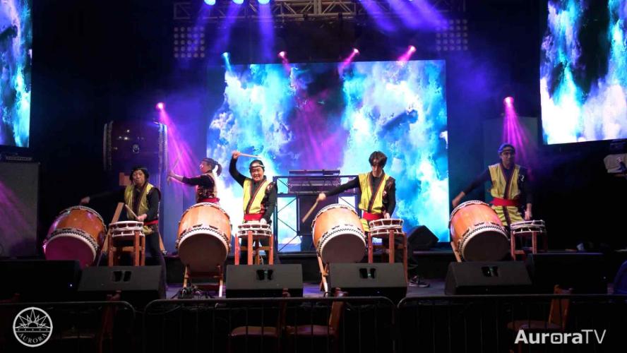 Taiko Drummers at Havana Lunar New Year 2025