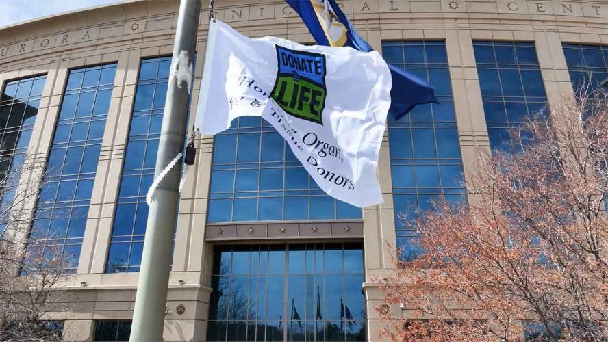 Donate Life Month Ceremony at Aurora Municipal Center