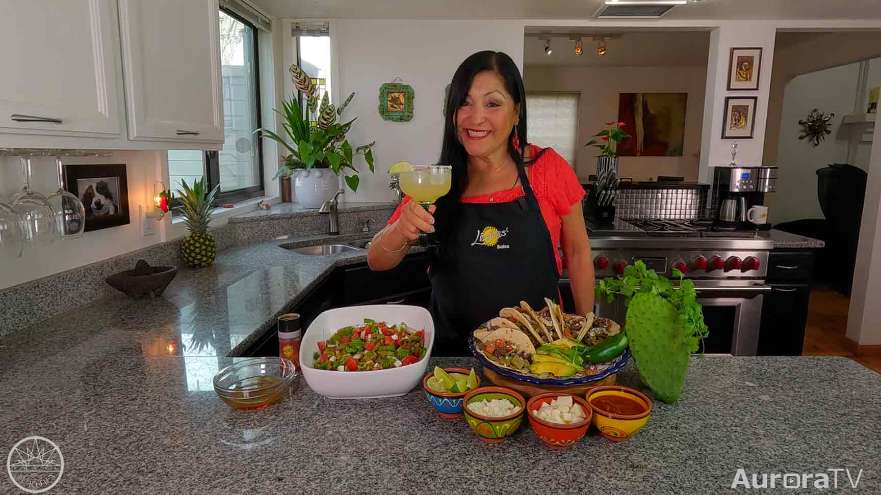Lindita's Kitchen Nopales (Cactus) Tacos & Salad 