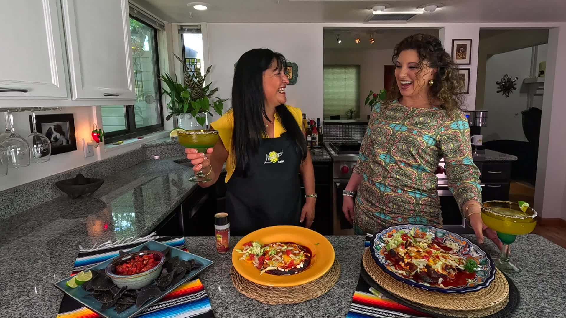 Lindita's Blue Corn New Mexico Enchiladas