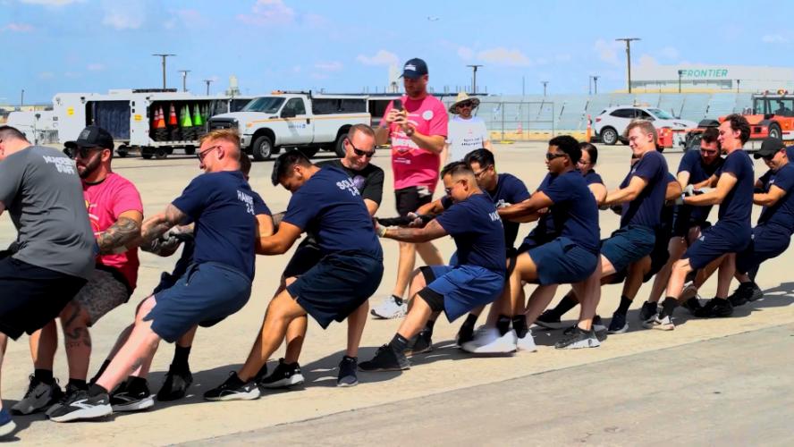 Special Olympics Plane Pull