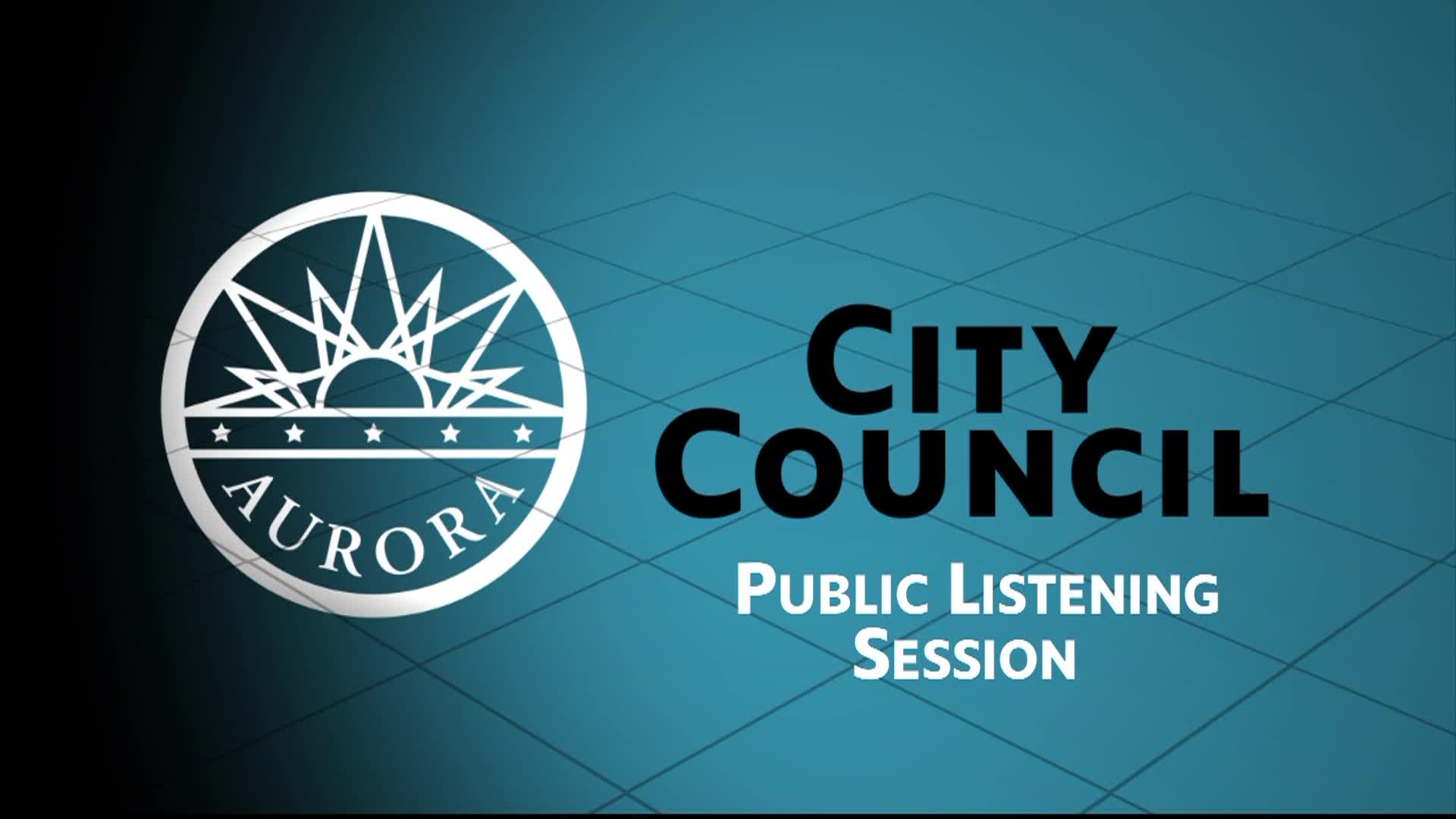 Public Listening Session August 25, 2025