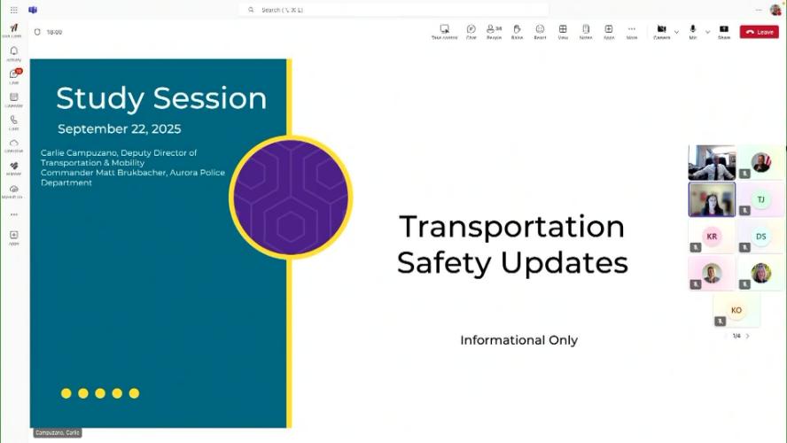 Study Session September 22, 2025