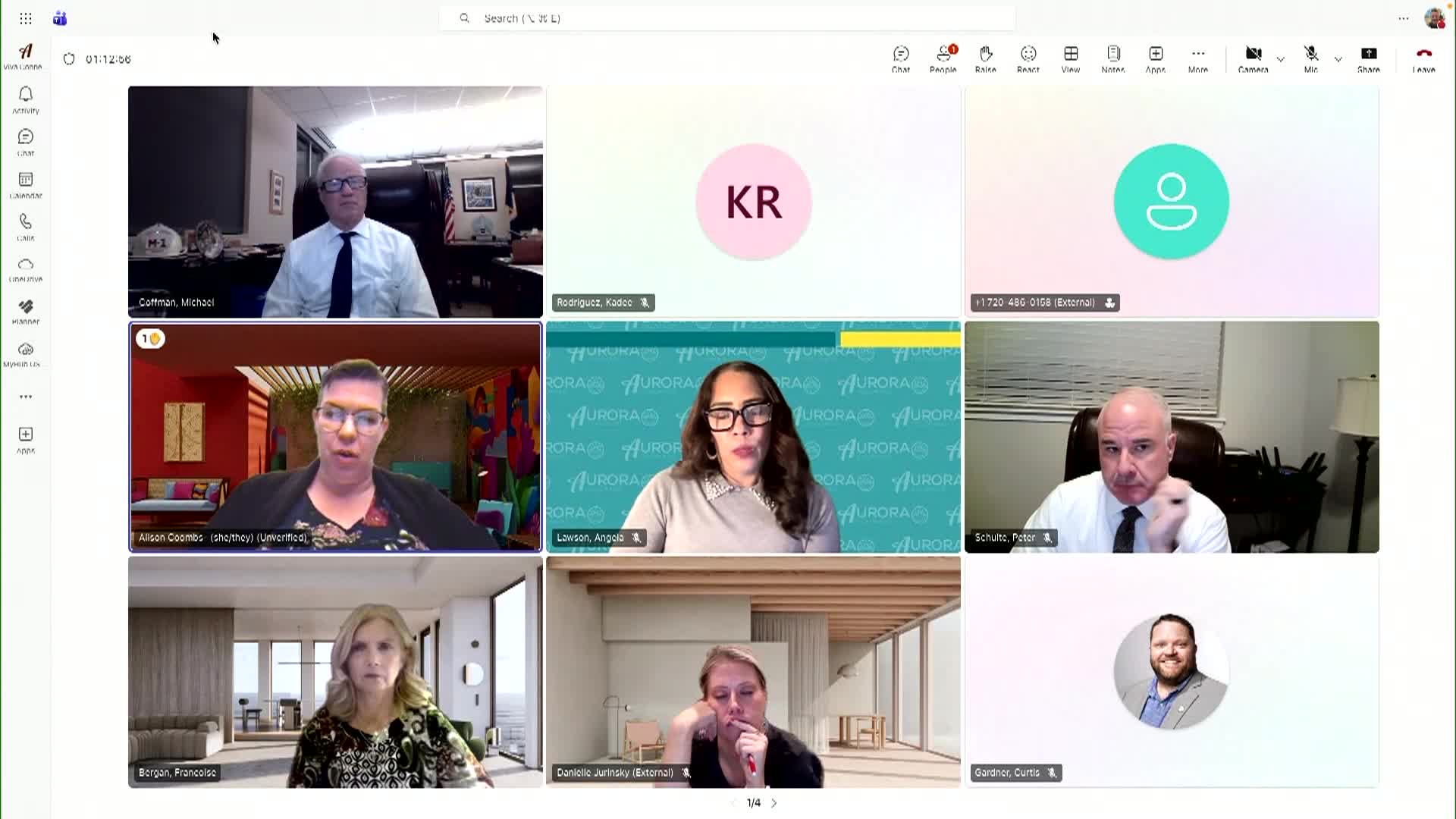 Regular Meeting of the Aurora City Council, November 3, 2025