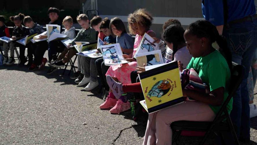 Story Time in the Saddle