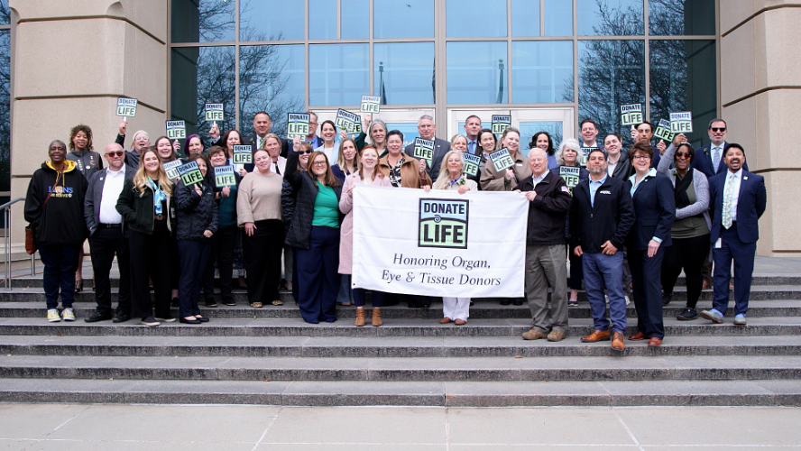Aurora Continues to Lead As A Donate Life Community