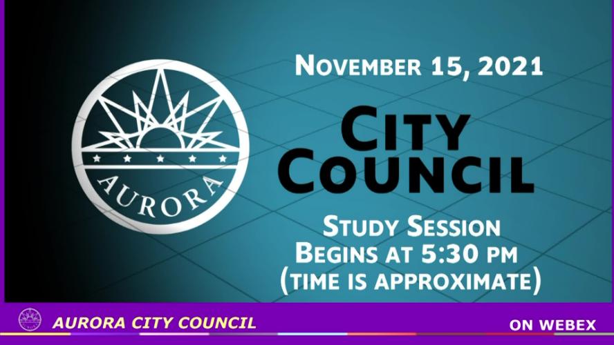 City Council Study Session 11 15 21