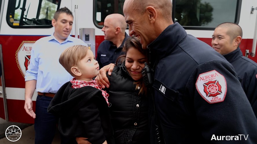 Baby Saved by Aurora First Responders