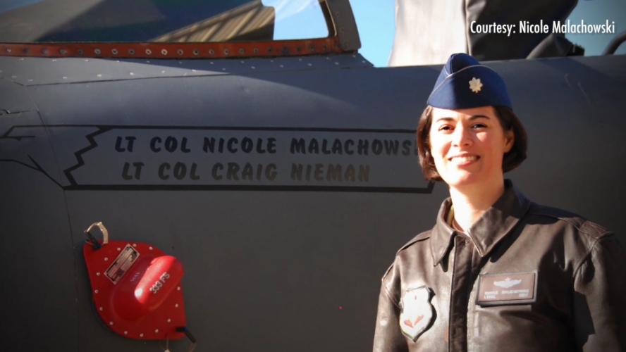 Flying High with the First Female Thunderbird
