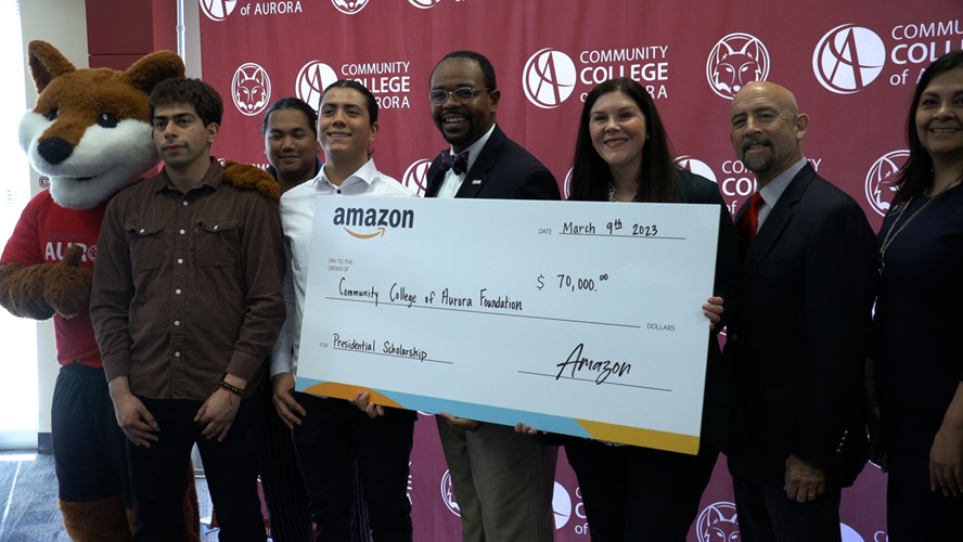 Community College of Aurora and Amazon Announce Scholarship