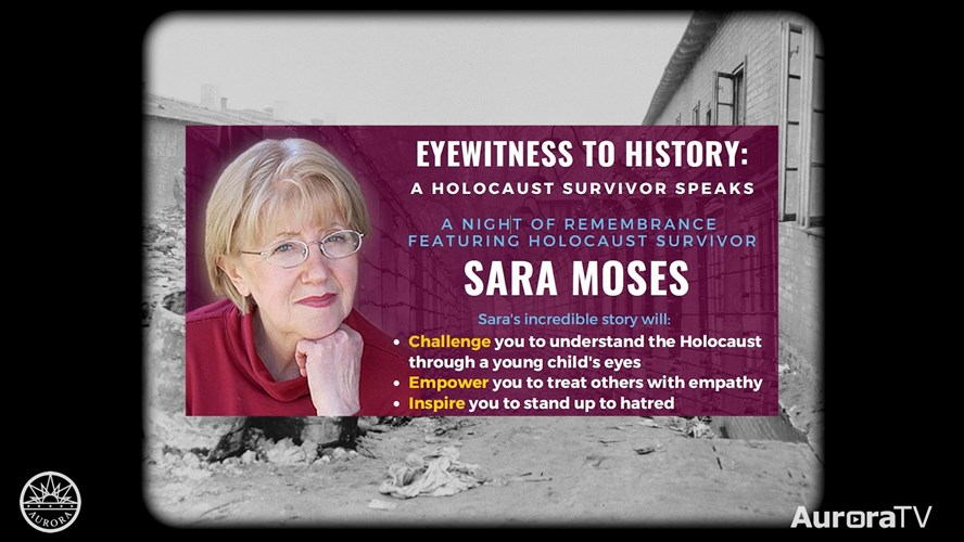A Night of Remembrance featuring Holocaust Survivor